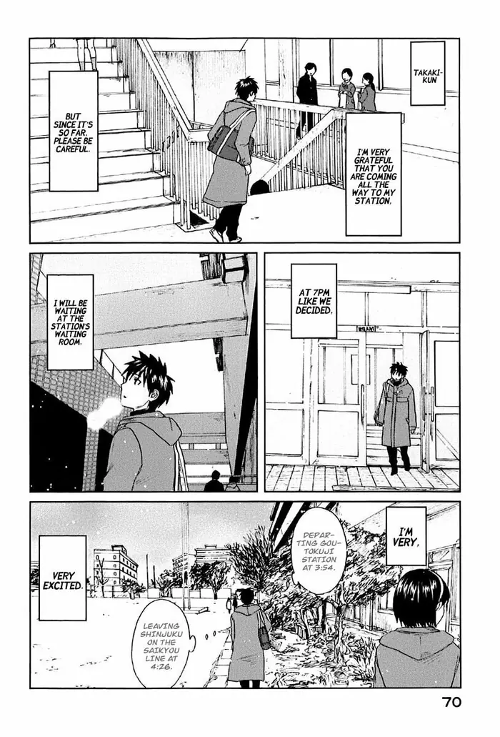 5 Centimeters per Second - Chapter 2 - Page 5