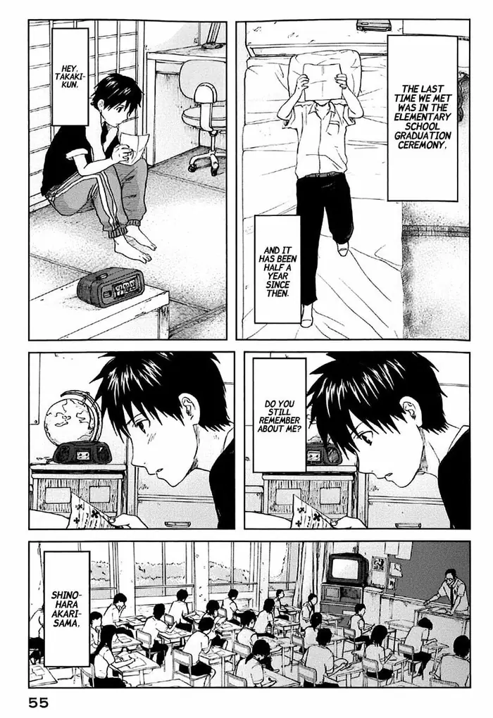5 Centimeters per Second - Chapter 1 - Page 58