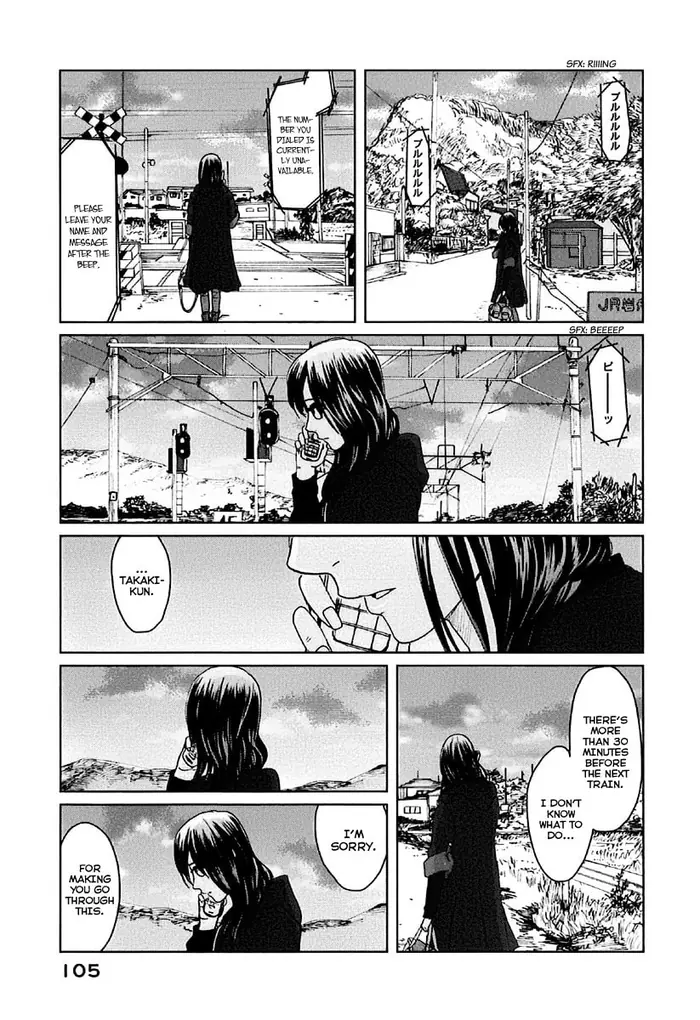 5 Centimeters per Second - Chapter 8 - Page 30