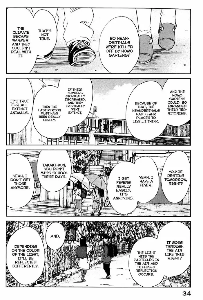 5 Centimeters per Second - Chapter 1 - Page 37