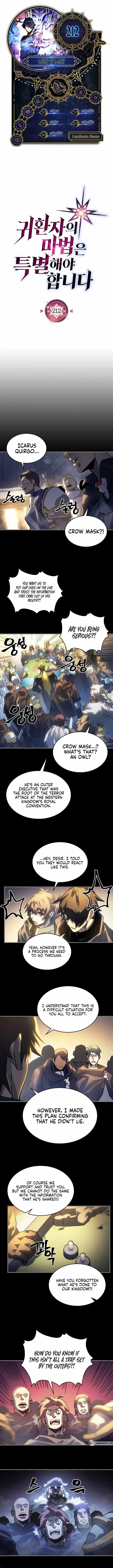 A Returner's Magic Should Be Special - Chapter 212 - Page 1