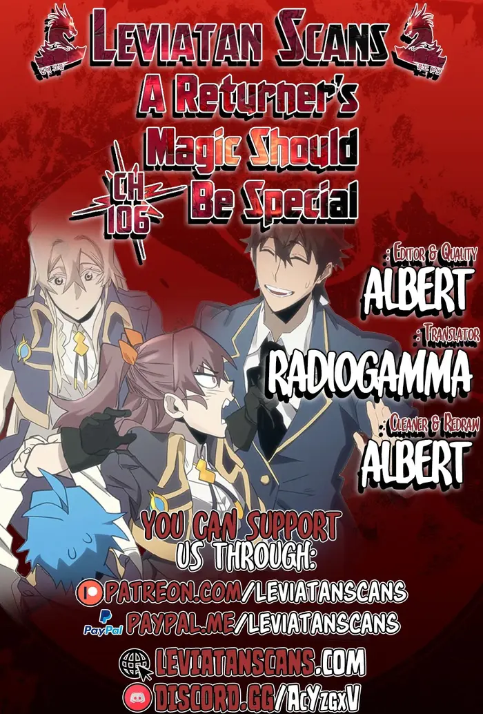 A Returner's Magic Should Be Special - Chapter 106 - Page 1