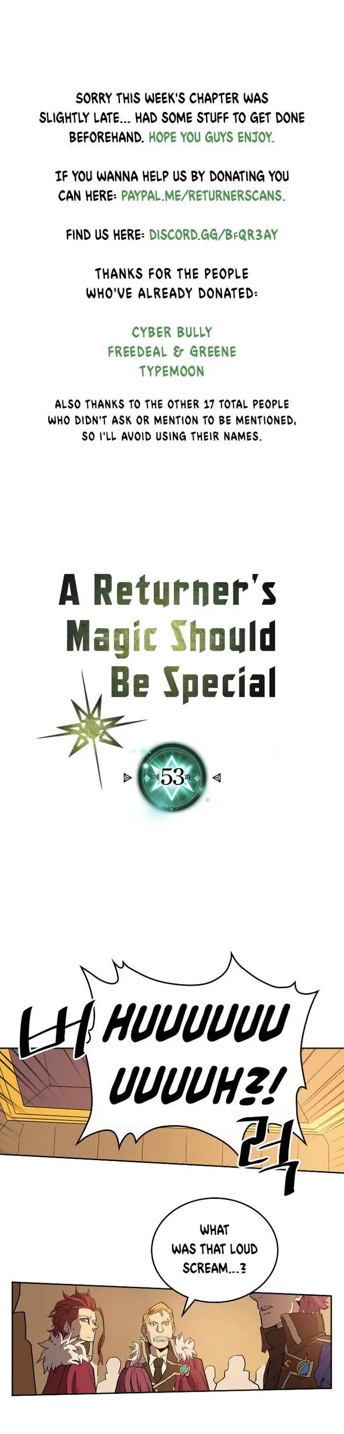 A Returner's Magic Should Be Special - Chapter 53 - Page 1