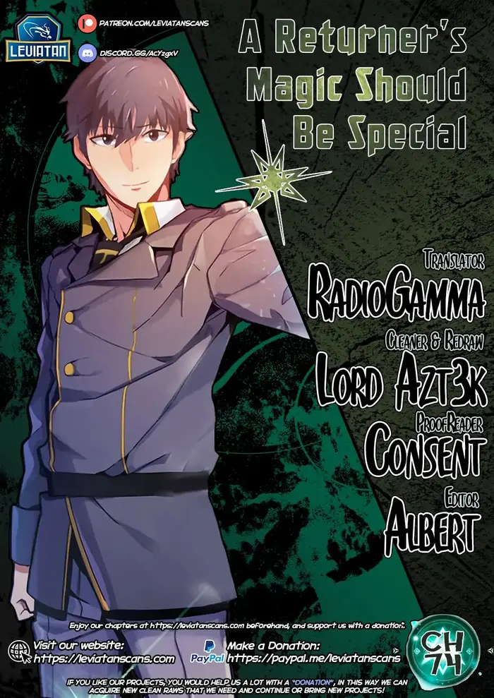 A Returner's Magic Should Be Special - Chapter 74 - Page 1