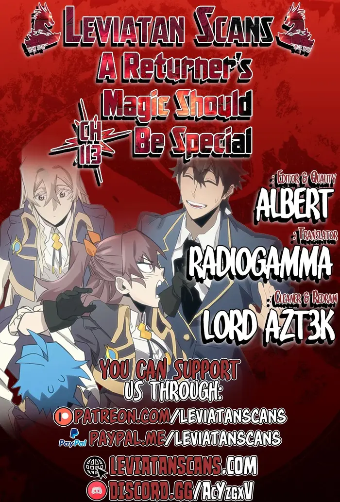 A Returner's Magic Should Be Special - Chapter 113 - Page 1