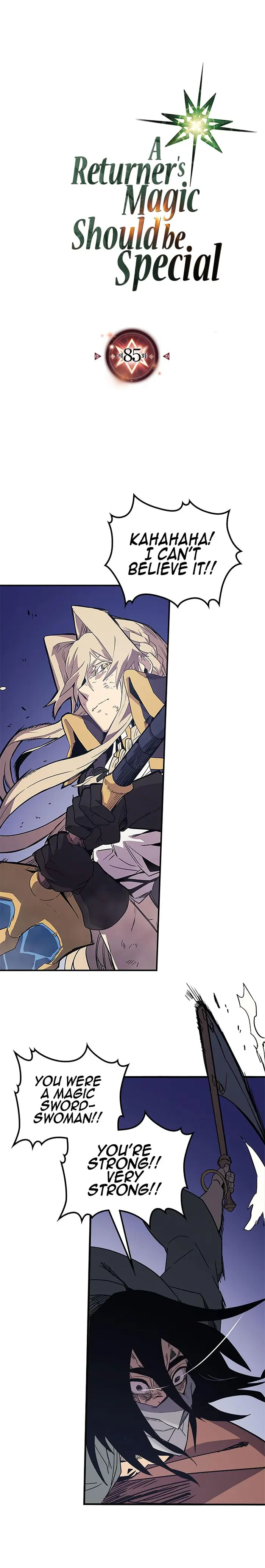 A Returner's Magic Should Be Special - Chapter 85 - Page 1