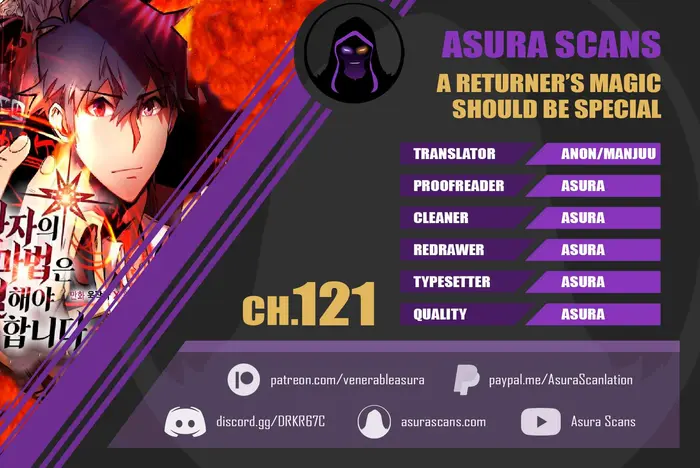 A Returner's Magic Should Be Special - Chapter 121 - Page 1