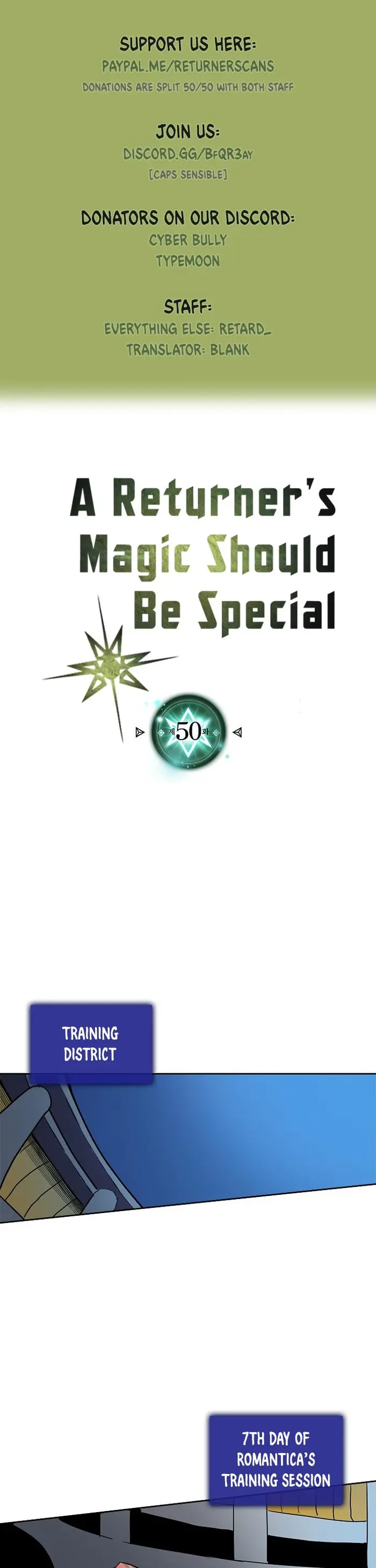 A Returner's Magic Should Be Special - Chapter 50 - Page 1