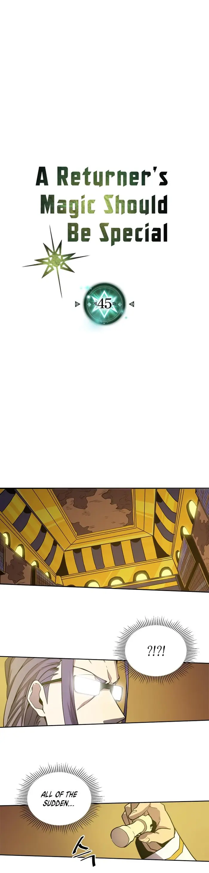 A Returner's Magic Should Be Special - Chapter 45 - Page 1