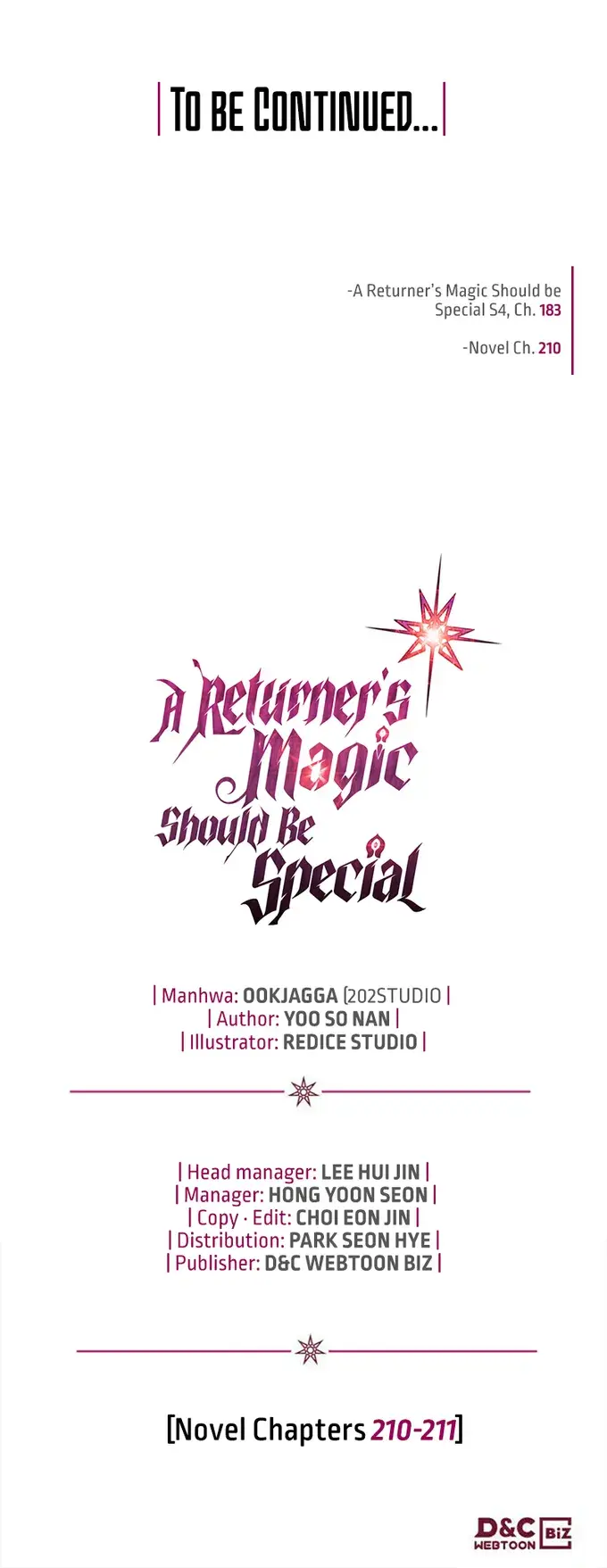 A Returner's Magic Should Be Special - Chapter 183 - Page 20