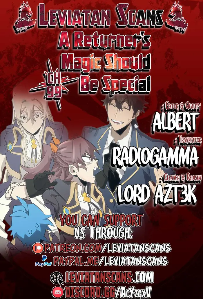 A Returner's Magic Should Be Special - Chapter 99 - Page 1