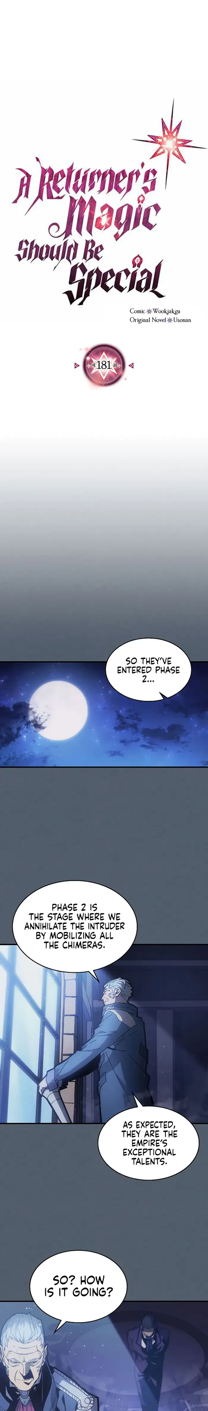 A Returner's Magic Should Be Special - Chapter 181 - Page 1