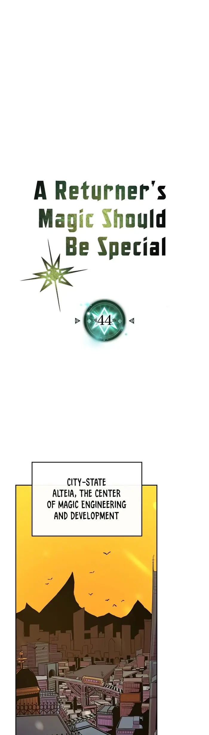 A Returner's Magic Should Be Special - Chapter 44 - Page 1