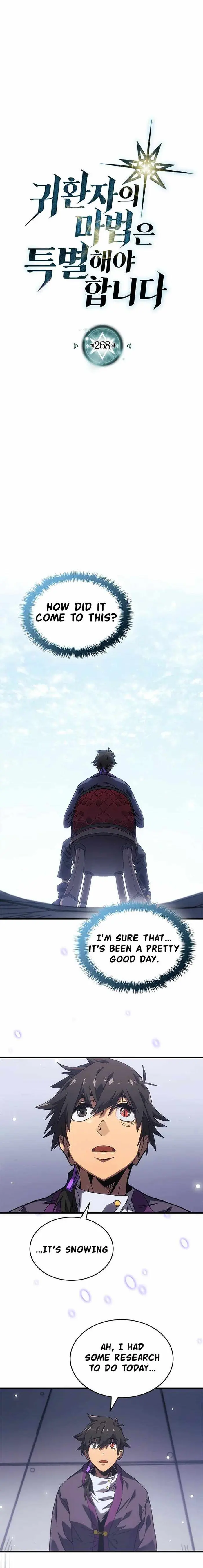 A Returner's Magic Should Be Special - Chapter 268 - Page 1