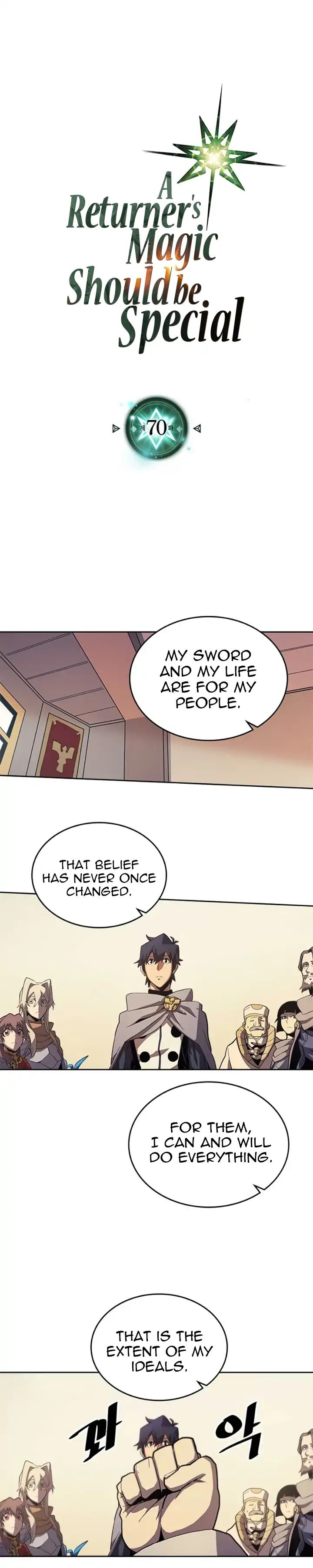 A Returner's Magic Should Be Special - Chapter 70 - Page 1