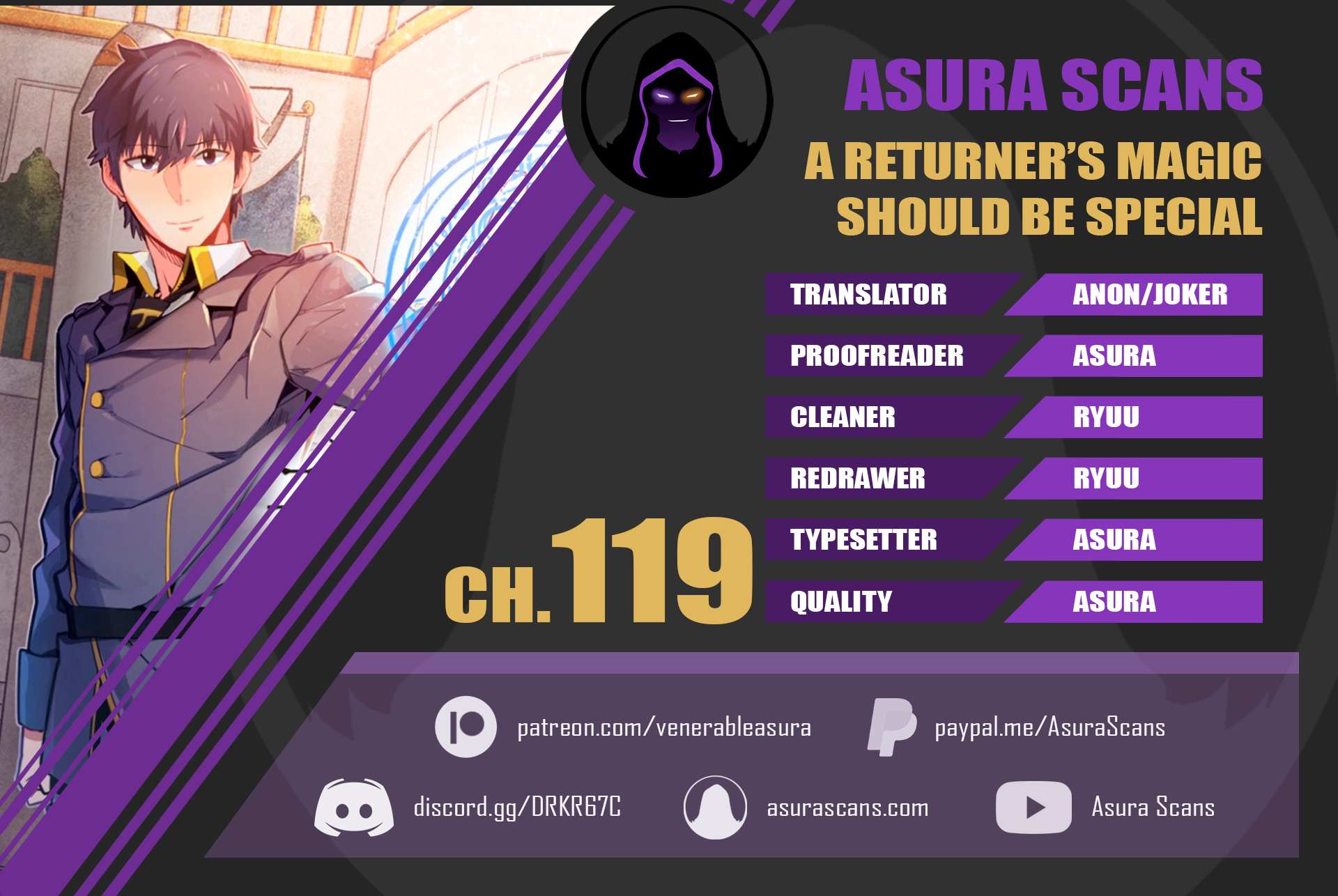 A Returner's Magic Should Be Special - Chapter 119 - Page 1