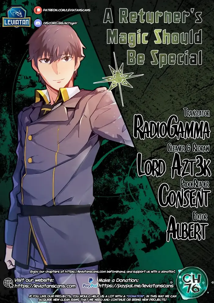 A Returner's Magic Should Be Special - Chapter 76 - Page 1