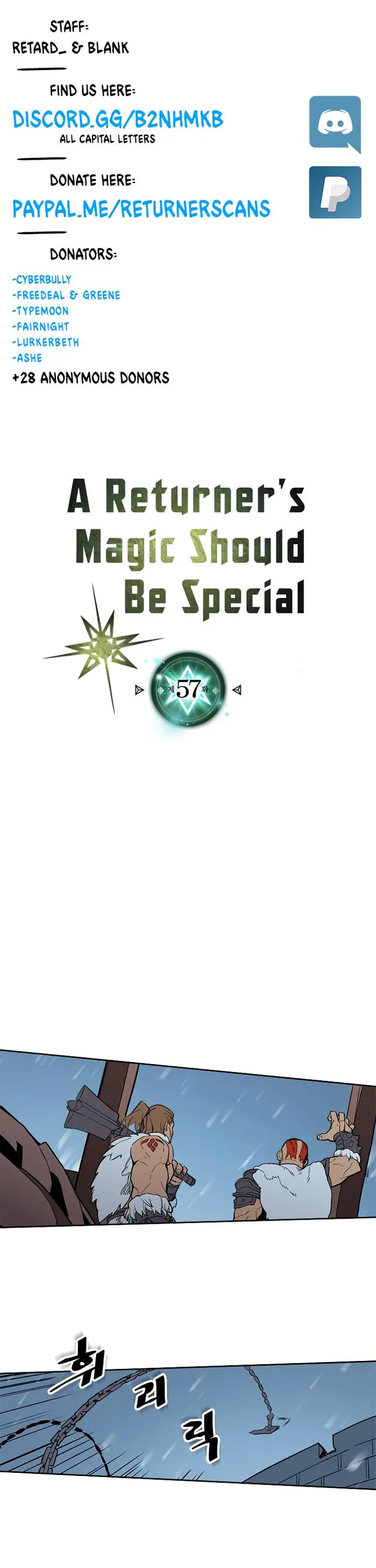 A Returner's Magic Should Be Special - Chapter 57 - Page 1