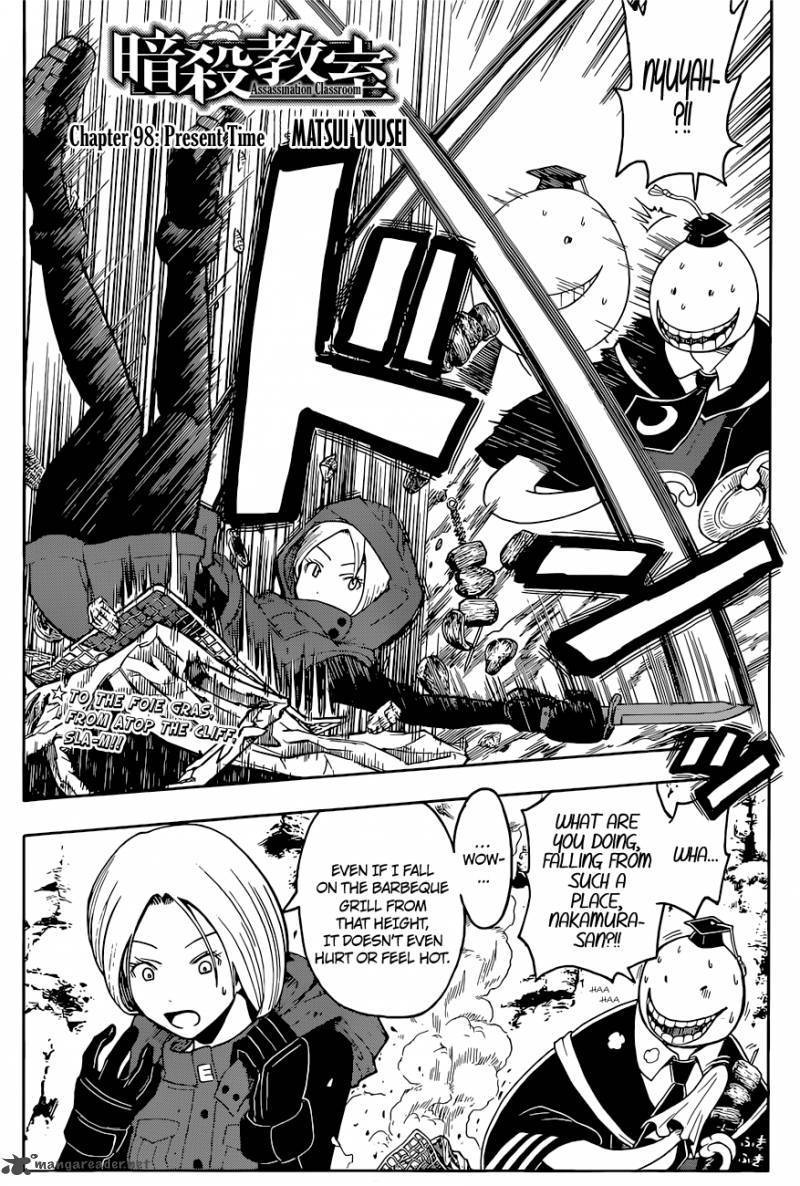 Assassination Classroom Manga Online Assassination Classroom Manga - Chapter 98 - Page 3