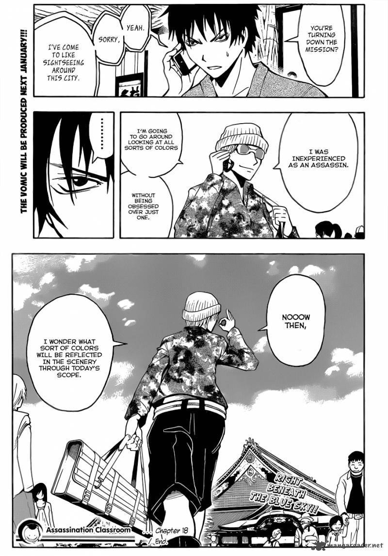 Assassination Classroom Manga Online Assassination Classroom Manga - Chapter 18 - Page 20