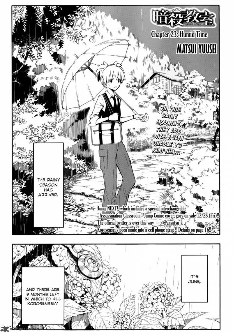 Assassination Classroom Manga Online Assassination Classroom Manga - Chapter 23 - Page 2