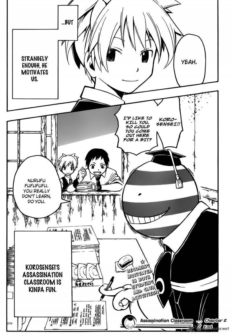 Assassination Classroom Manga Online Assassination Classroom Manga - Chapter 2 - Page 24