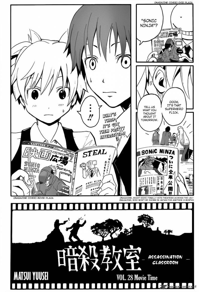 Assassination Classroom Manga Online Assassination Classroom Manga - Chapter 28 - Page 3