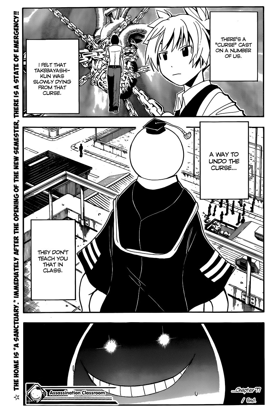 Assassination Classroom Manga Online Assassination Classroom Manga - Chapter 77 - Page 19