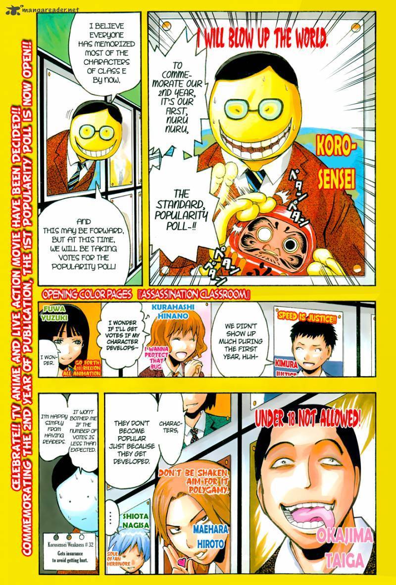 Assassination Classroom Manga Online Assassination Classroom Manga - Chapter 97 - Page 3