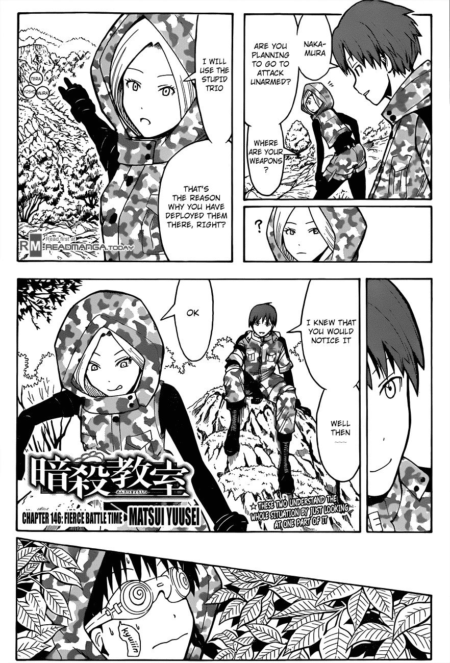 Assassination Classroom Manga Online Assassination Classroom Manga - Chapter 146 - Page 1