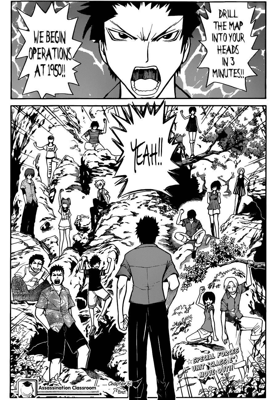 Assassination Classroom Manga Online Assassination Classroom Manga - Chapter 61 - Page 20
