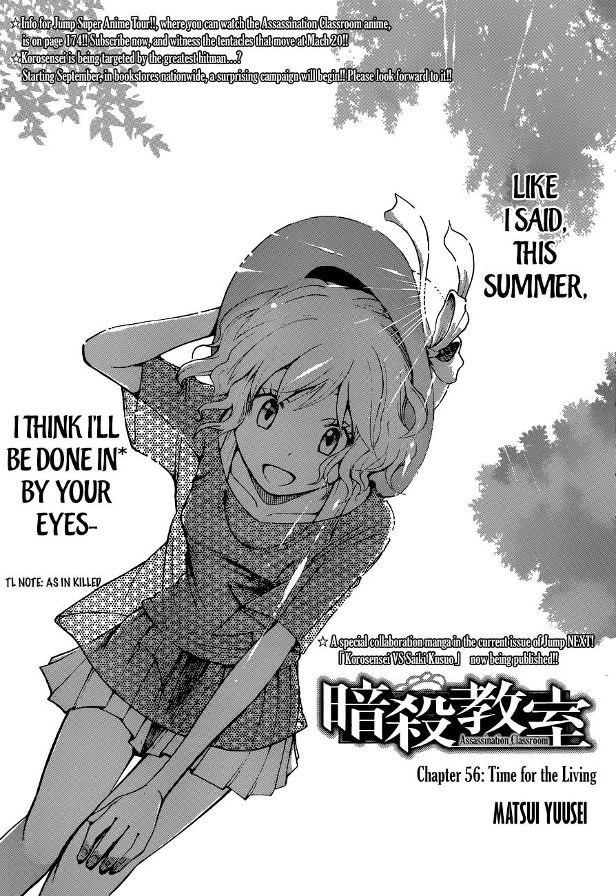 Assassination Classroom Manga Online Assassination Classroom Manga - Chapter 56 - Page 2