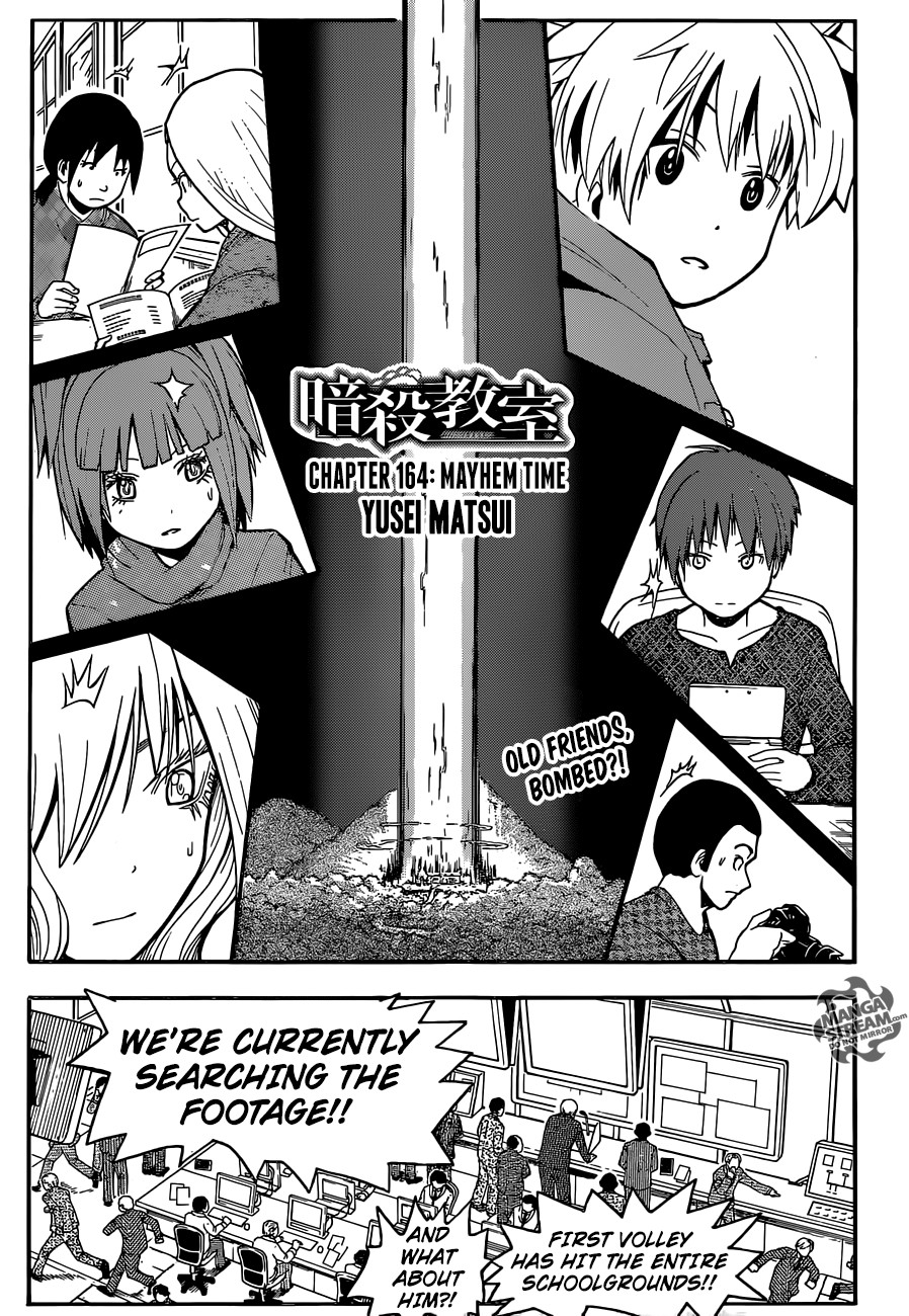 Assassination Classroom Manga Online Assassination Classroom Manga - Chapter 164 - Page 1