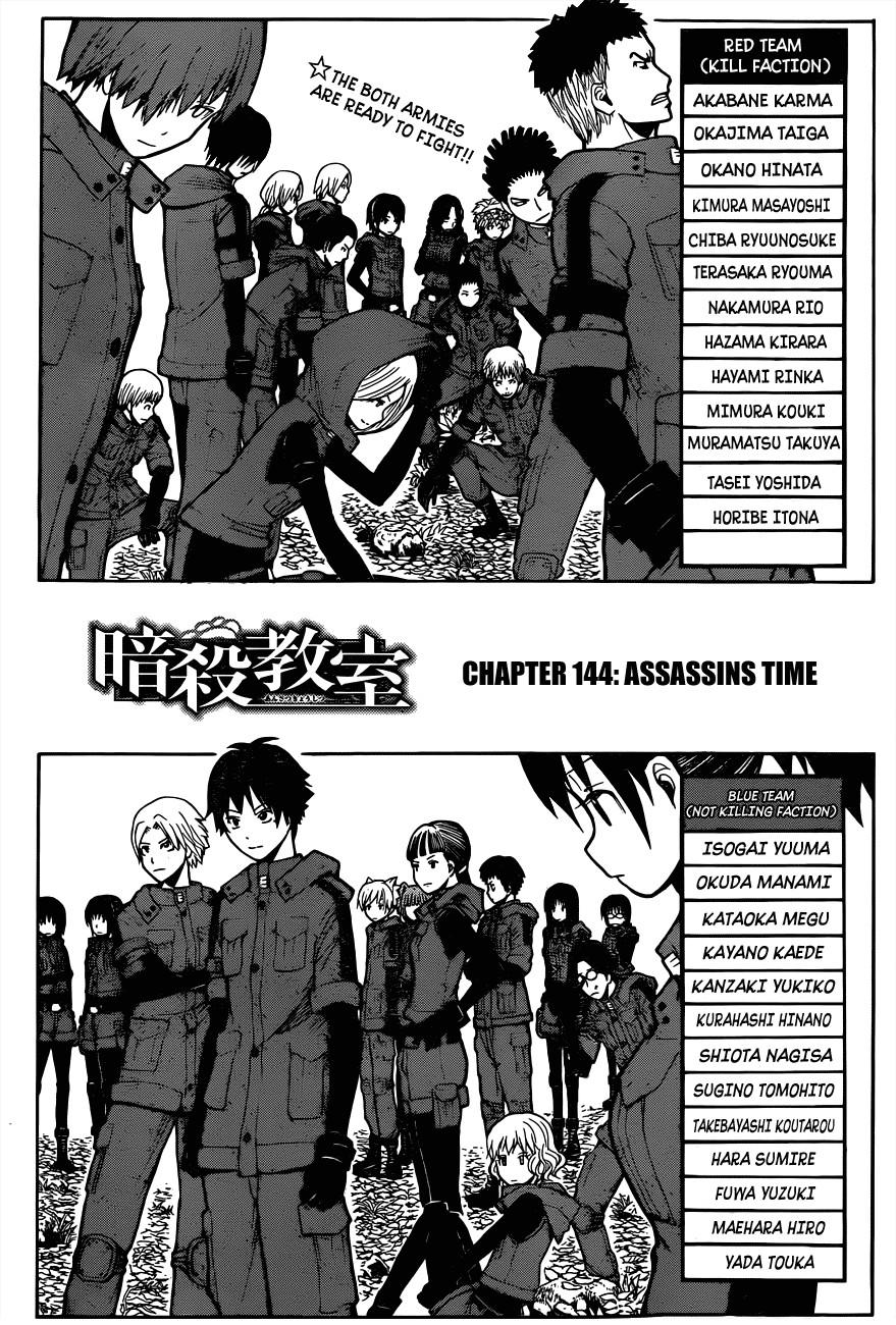 Assassination Classroom Manga Online Assassination Classroom Manga - Chapter 144 - Page 10