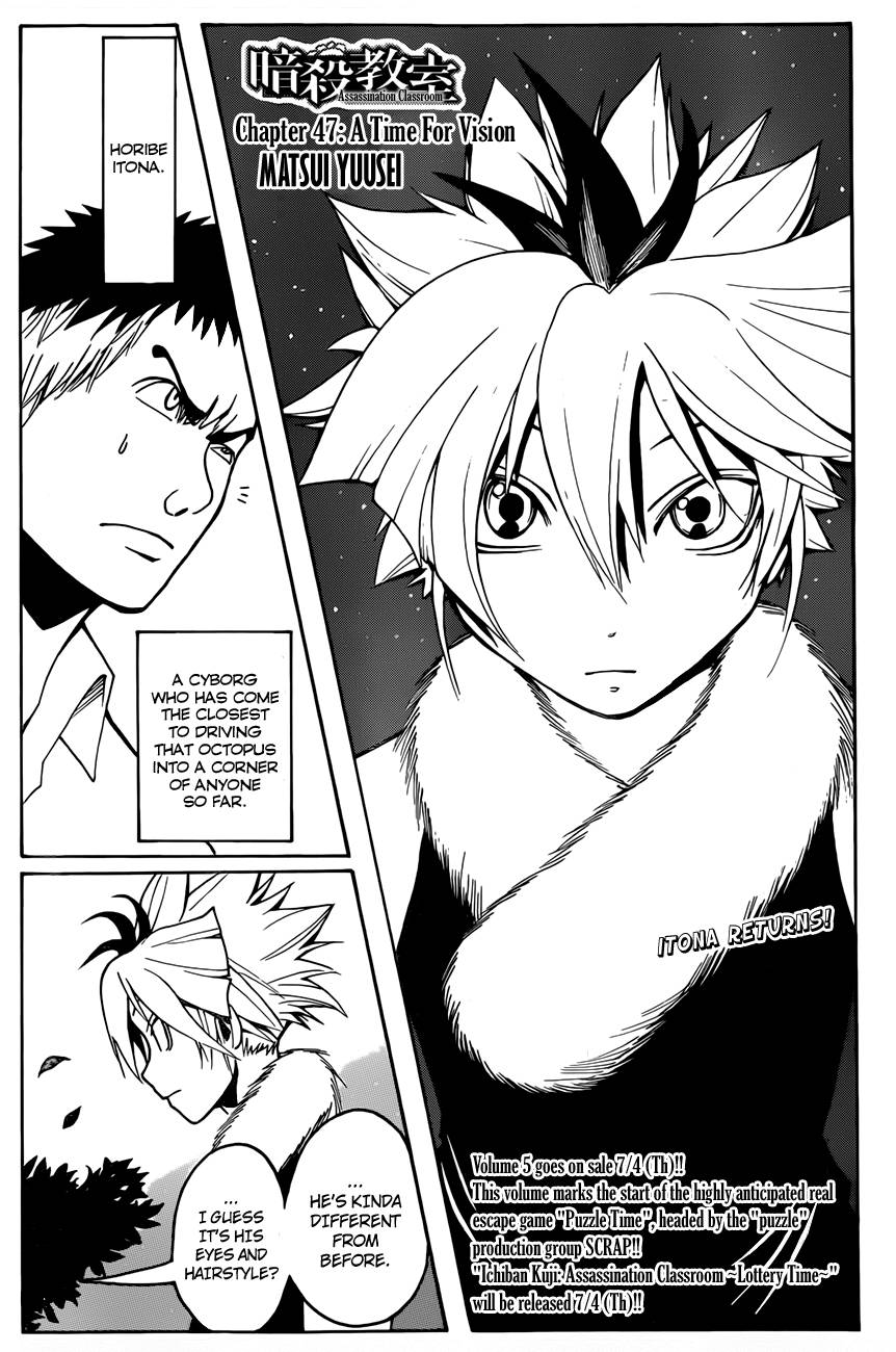 Assassination Classroom Manga Online Assassination Classroom Manga - Chapter 47 - Page 3