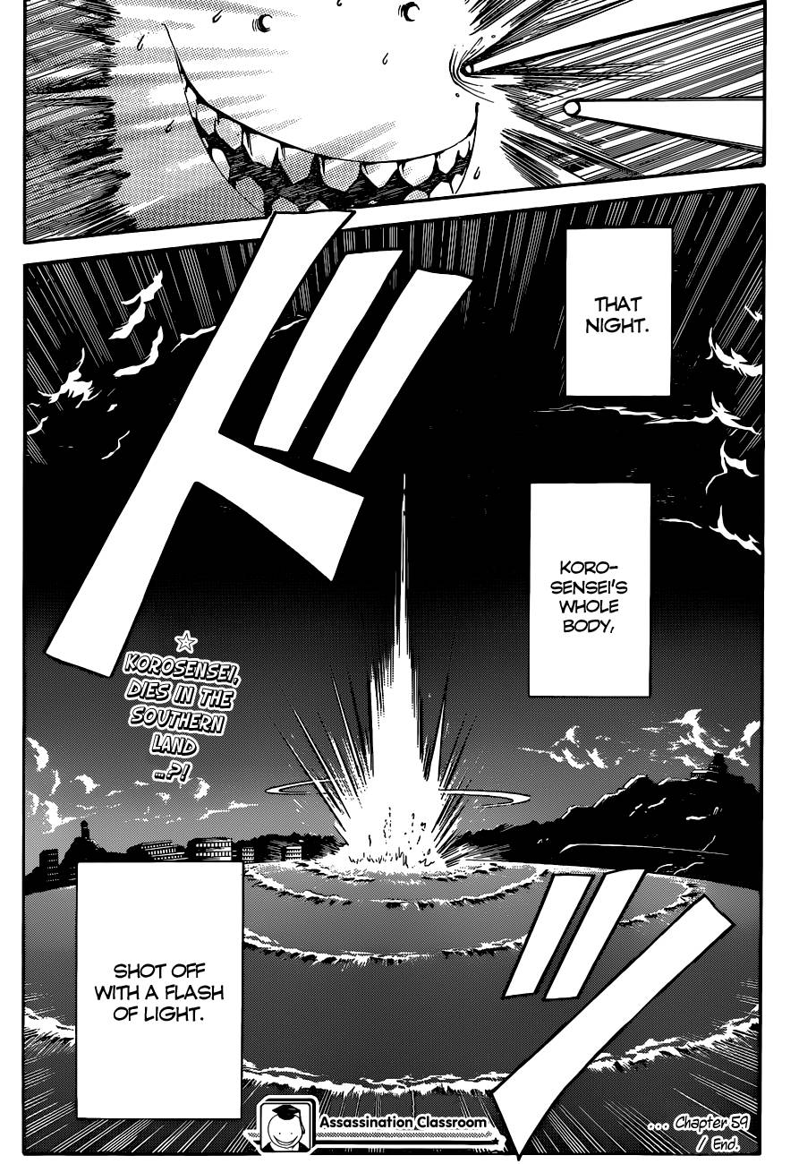 Assassination Classroom Manga Online Assassination Classroom Manga - Chapter 59 - Page 21