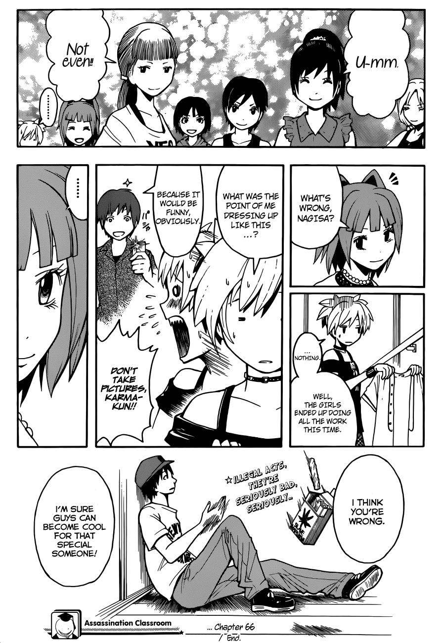 Assassination Classroom Manga Online Assassination Classroom Manga - Chapter 66 - Page 19