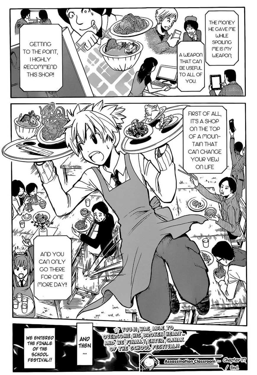 Assassination Classroom Manga Online Assassination Classroom Manga - Chapter 117 - Page 19