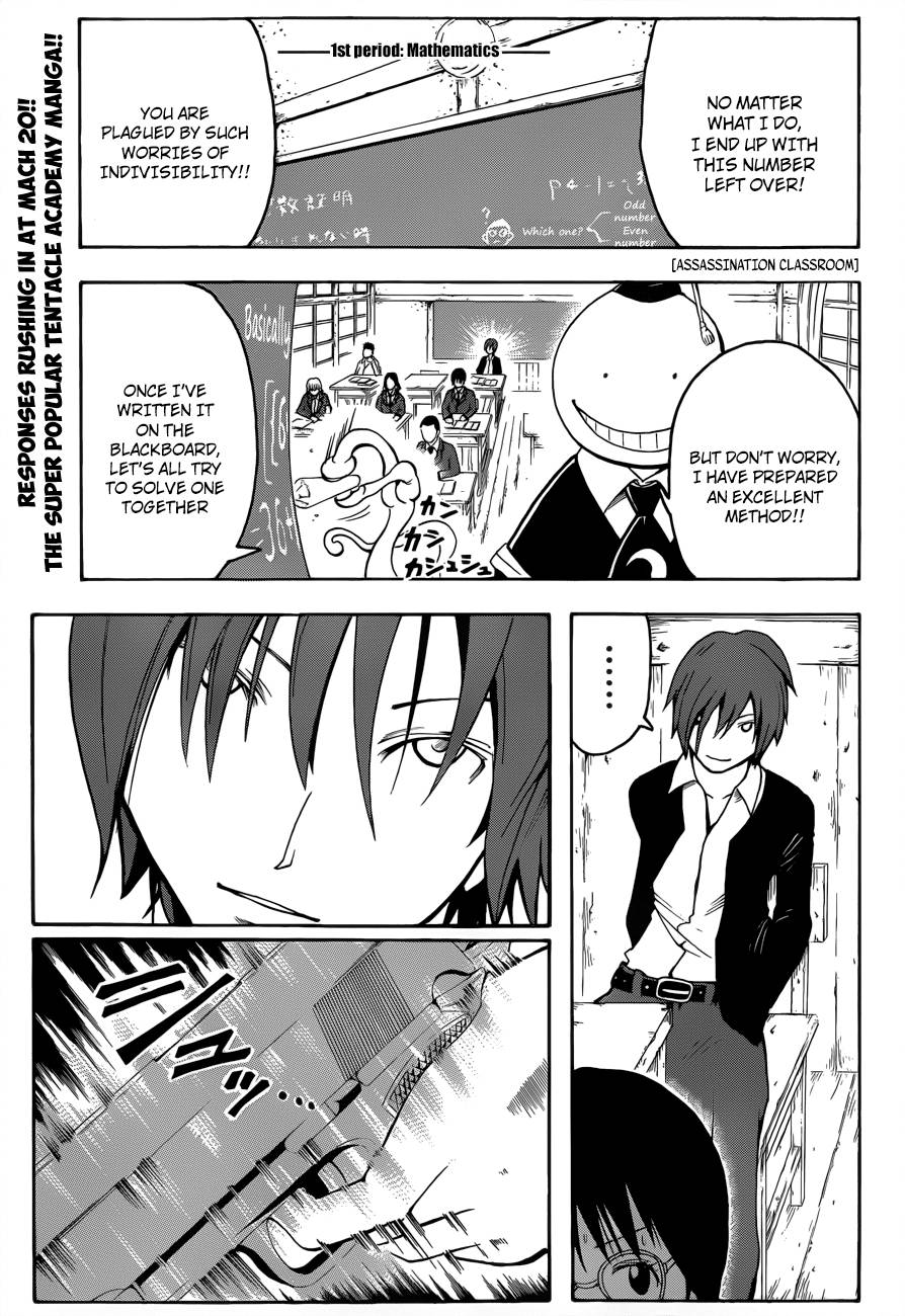 Assassination Classroom Manga Online Assassination Classroom Manga - Chapter 6 - Page 2