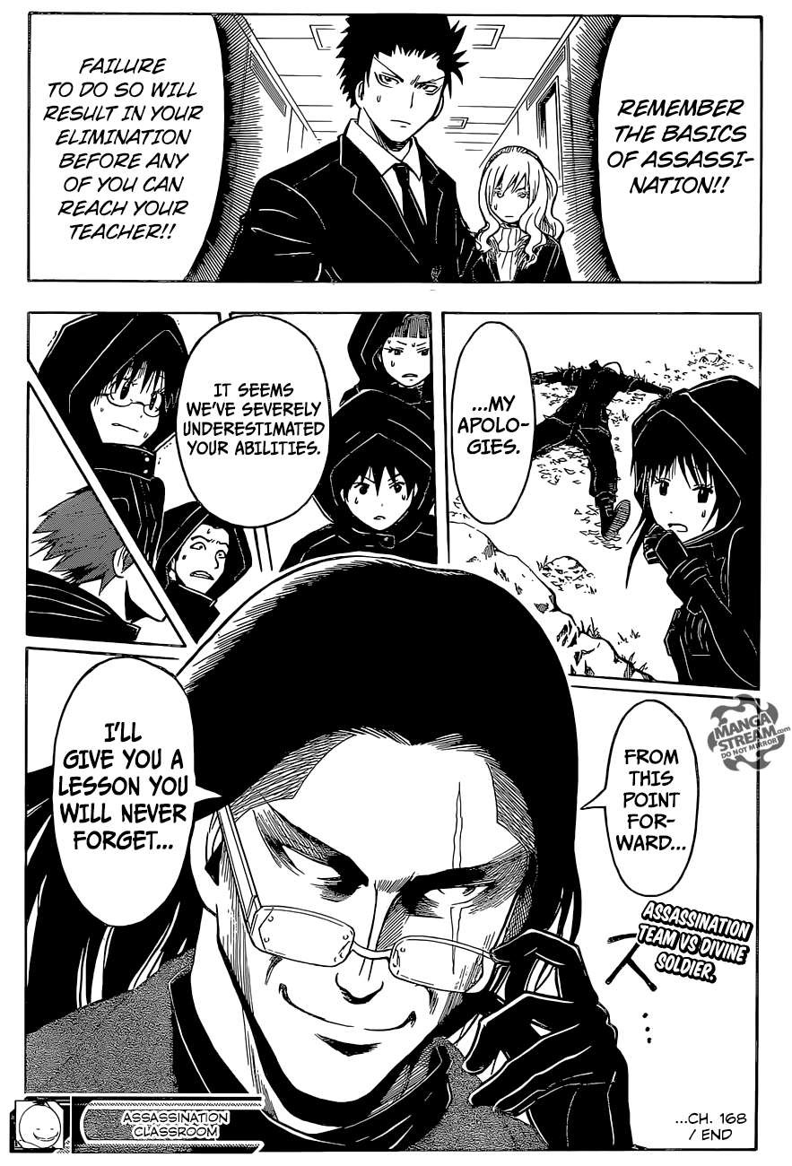 Assassination Classroom Manga Online Assassination Classroom Manga - Chapter 168 - Page 20