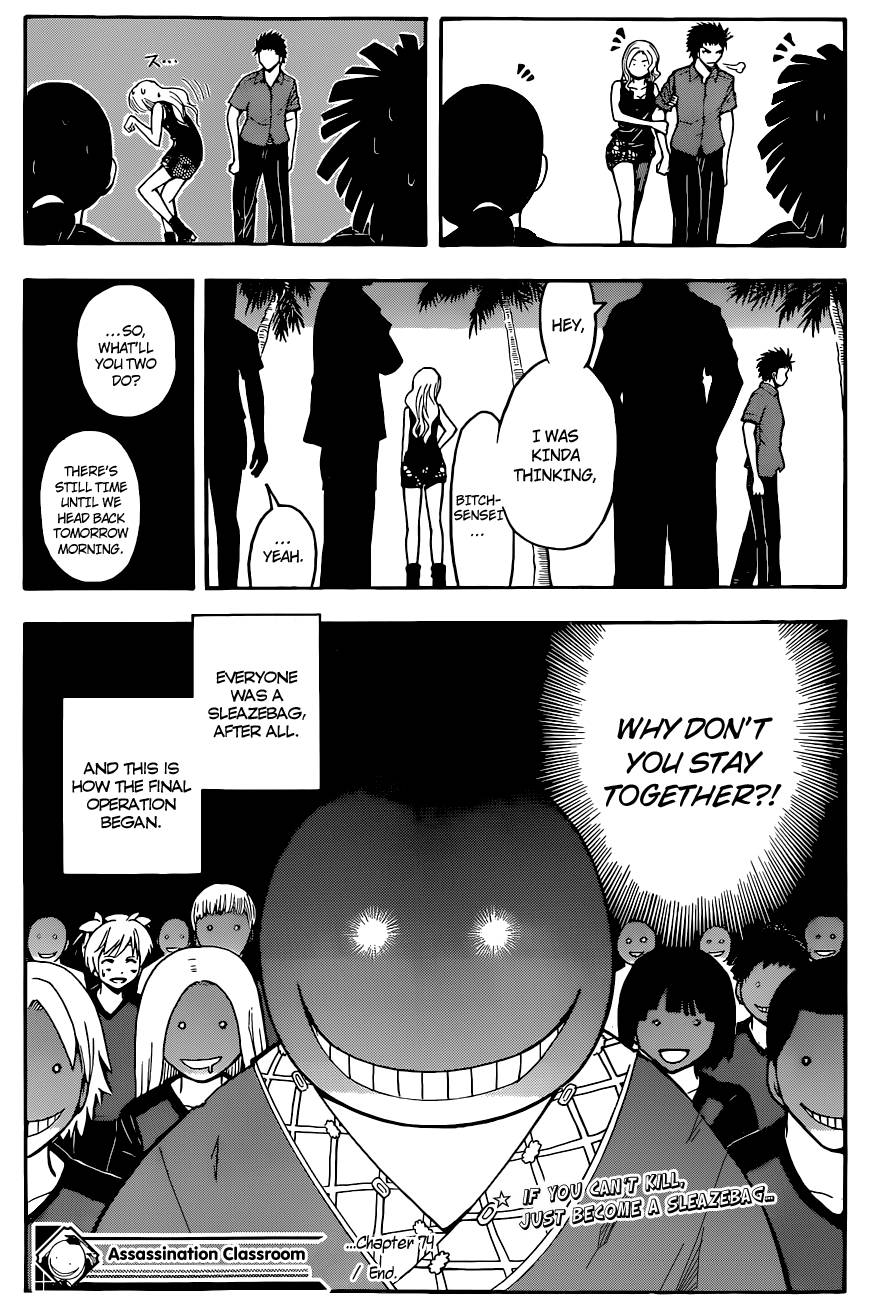 Assassination Classroom Manga Online Assassination Classroom Manga - Chapter 74 - Page 20