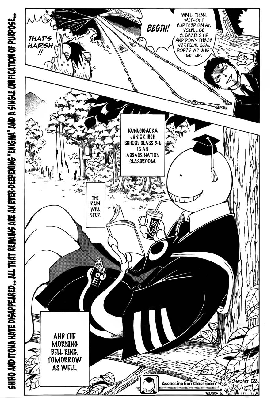 Assassination Classroom Manga Online Assassination Classroom Manga - Chapter 32 - Page 20