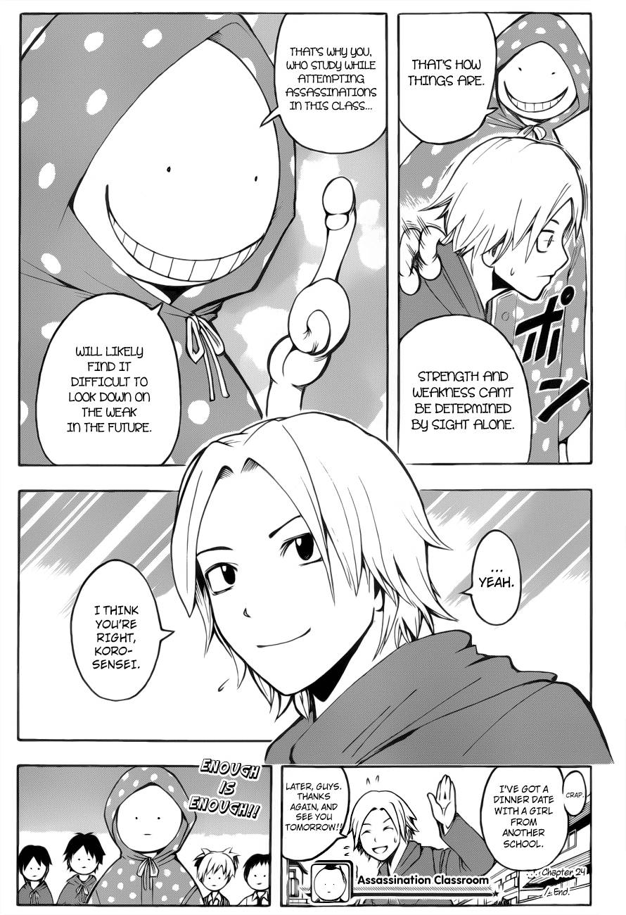 Assassination Classroom Manga Online Assassination Classroom Manga - Chapter 24 - Page 20