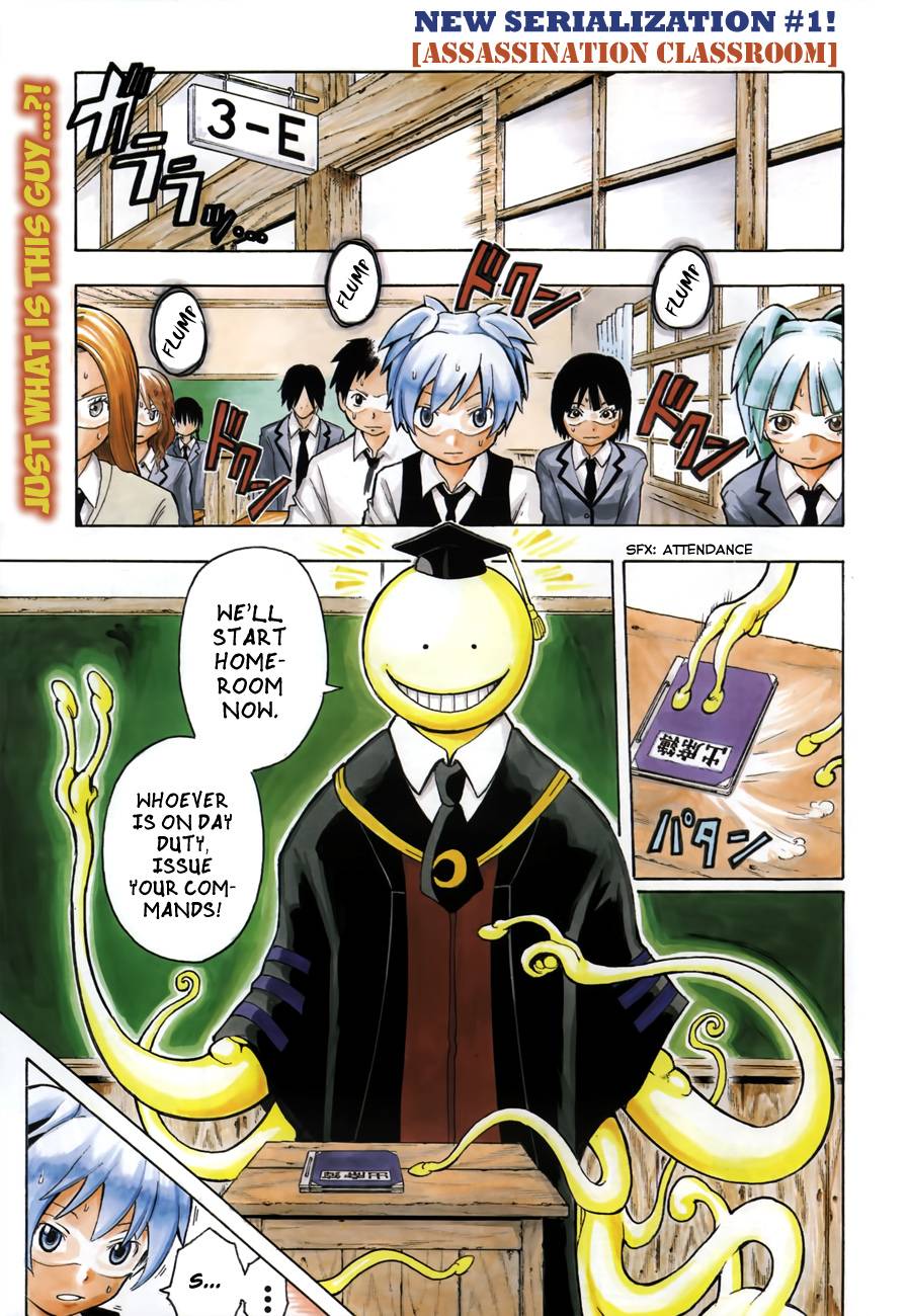 Assassination Classroom Manga Online Assassination Classroom Manga - Chapter 1 - Page 3