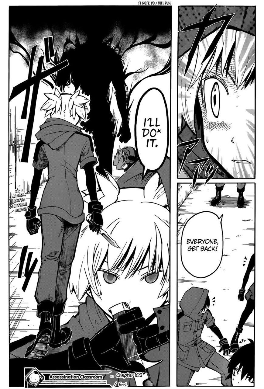 Assassination Classroom Manga Online Assassination Classroom Manga - Chapter 102 - Page 19