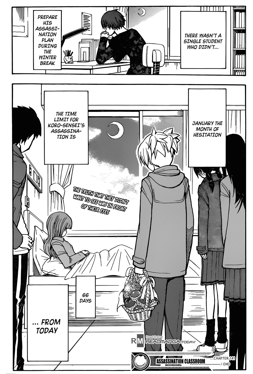 Assassination Classroom Manga Online Assassination Classroom Manga - Chapter 141 - Page 18