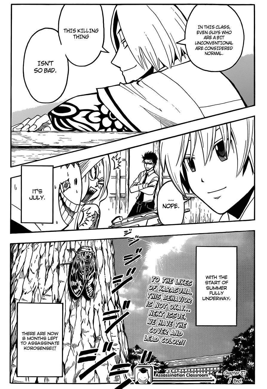 Assassination Classroom Manga Online Assassination Classroom Manga - Chapter 37 - Page 19