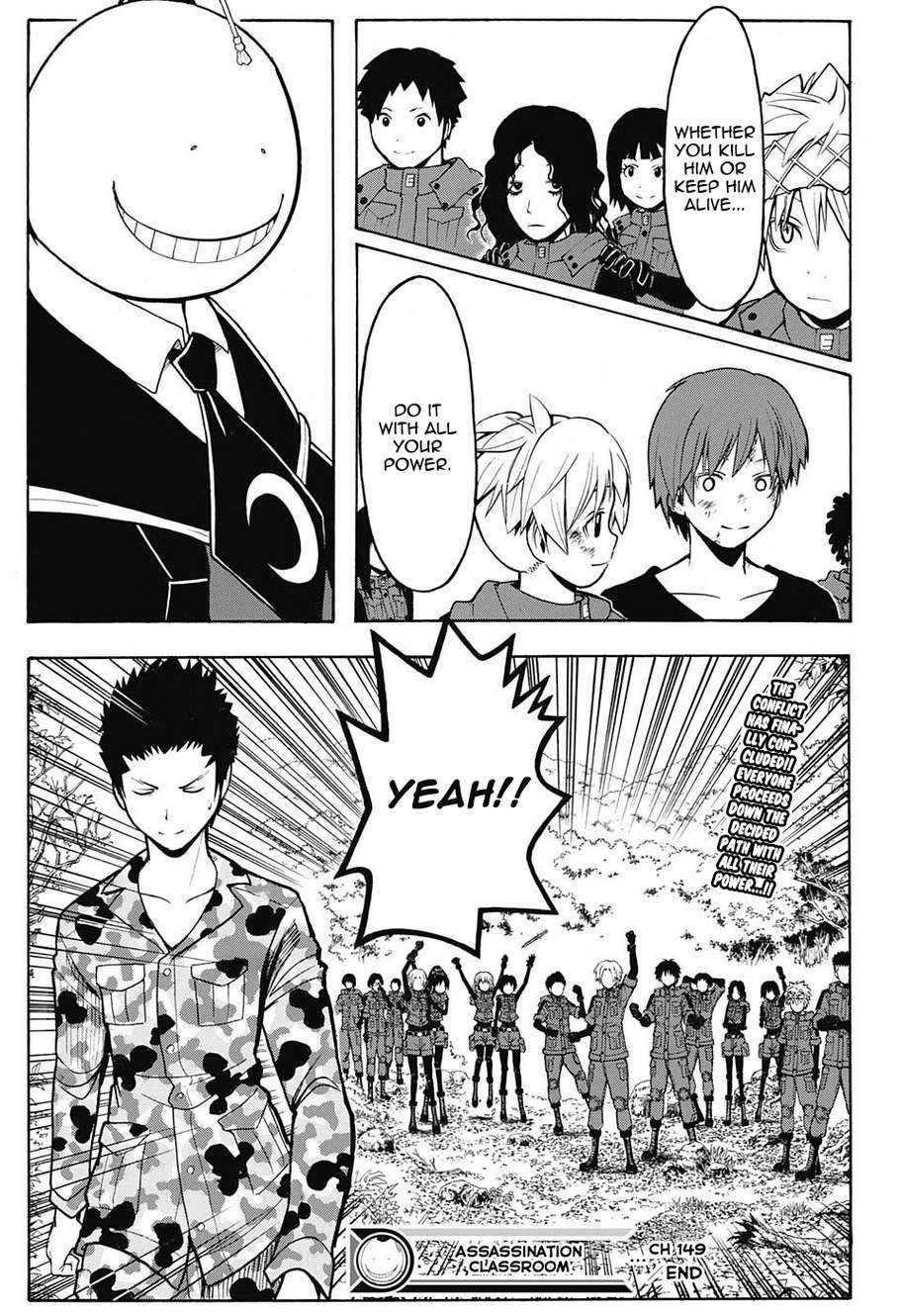 Assassination Classroom Manga Online Assassination Classroom Manga - Chapter 149 - Page 18