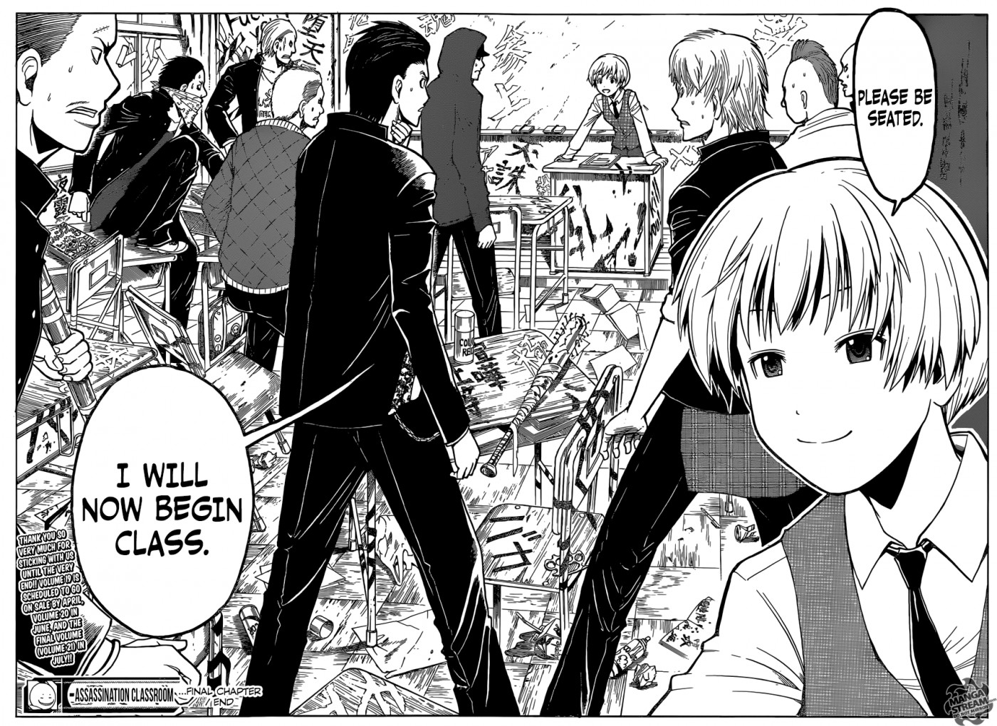 Assassination Classroom Manga Online Assassination Classroom Manga - Chapter 180 - Page 26