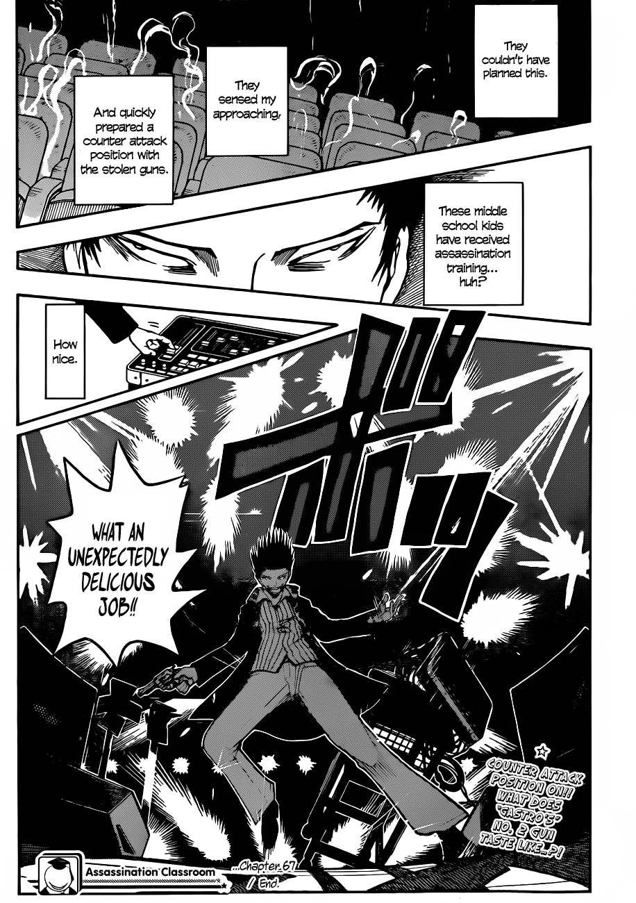 Assassination Classroom Manga Online Assassination Classroom Manga - Chapter 67 - Page 20